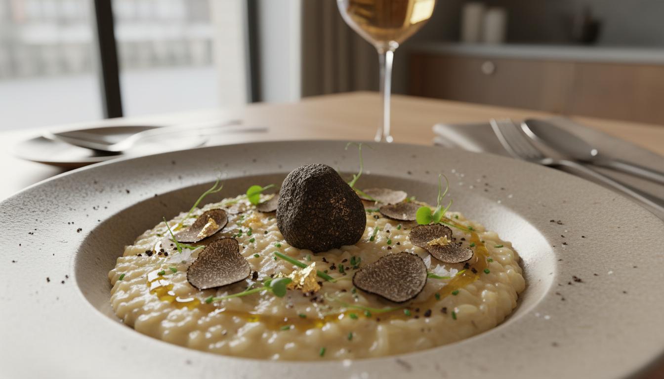 Risotto Mystère à la Truffe Noire