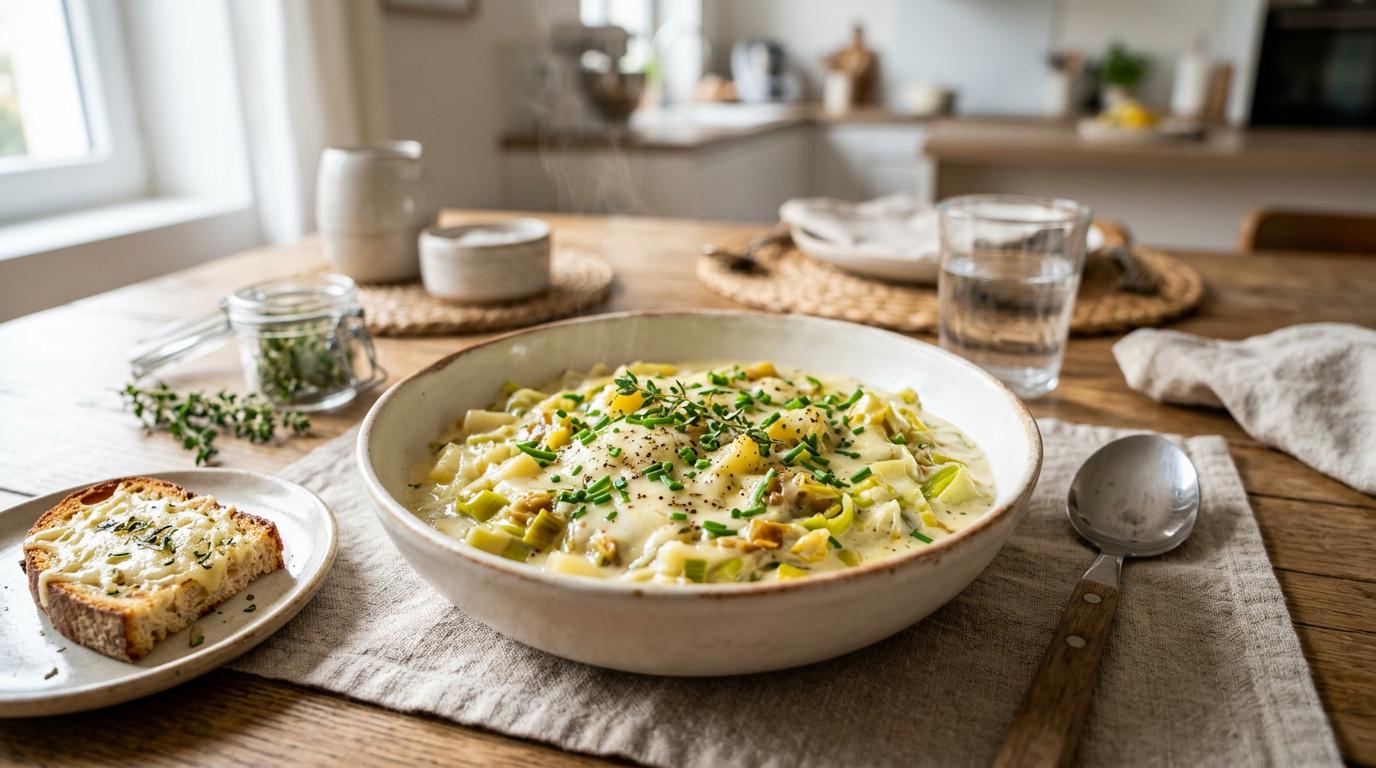 Fondue de Poireaux Crémeuse au Cookeo