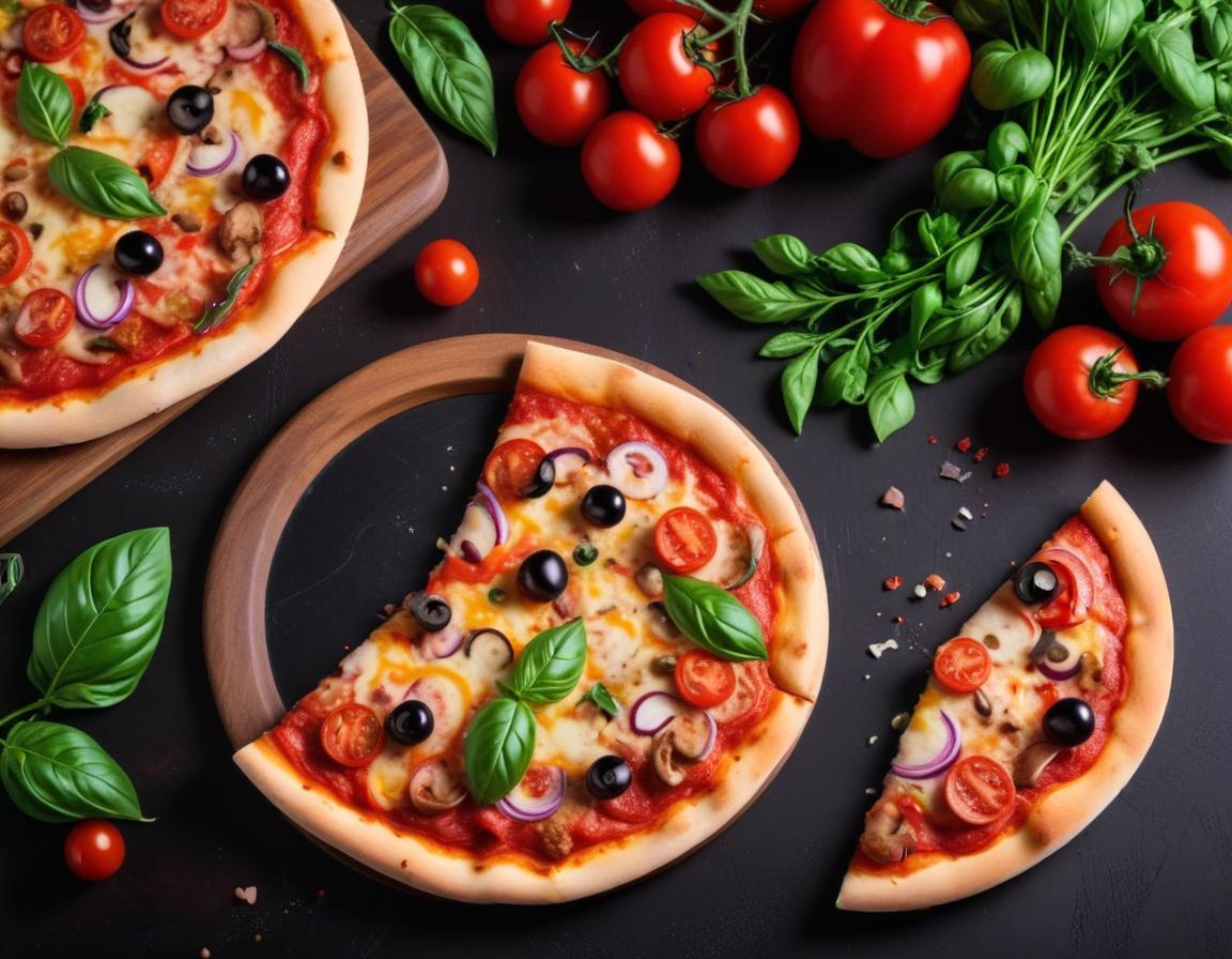 Pizza Maison aux Légumes d'Été