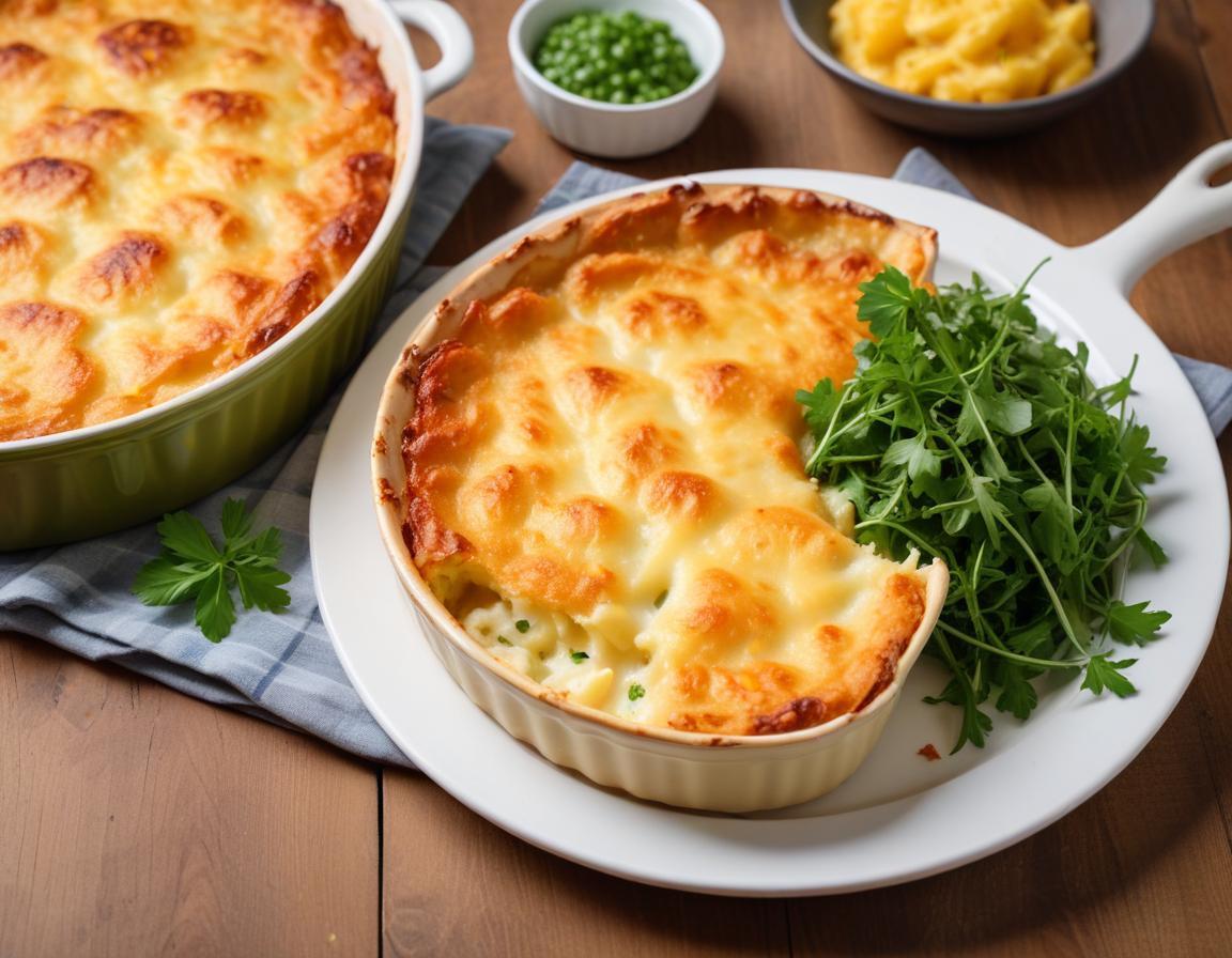 Gratin Dauphinois Traditionnel et Salade Verte Croquante