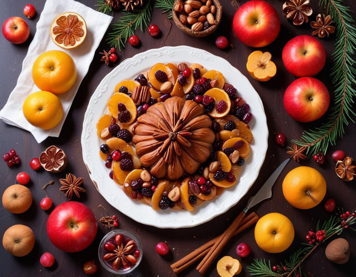 Chapon aux Marrons et Fruits Secs, Cuisine d'Hiver Festive