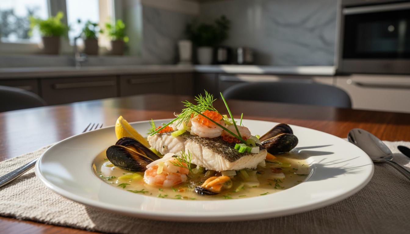 Brochet au Court-Bouillon Express au Cookeo