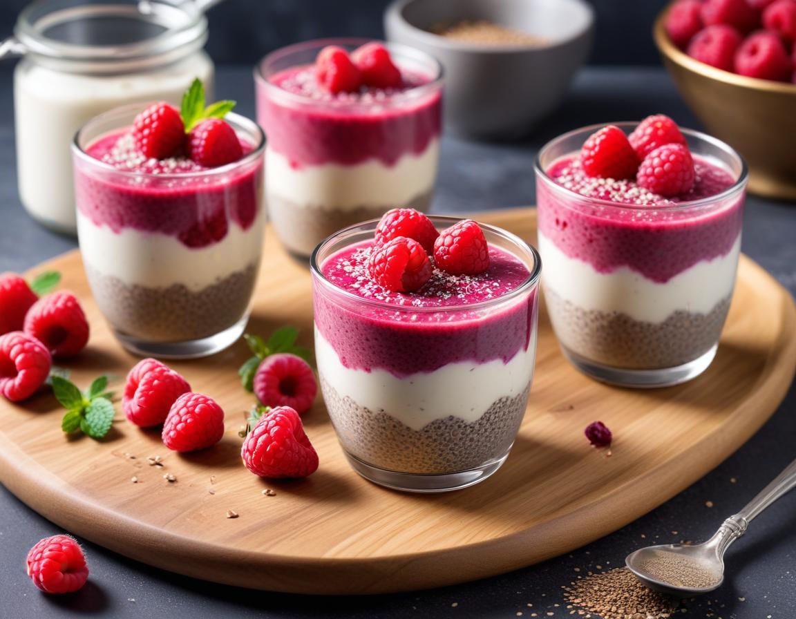 Pudding de Chia Coco-Framboise Rafraîchissant
