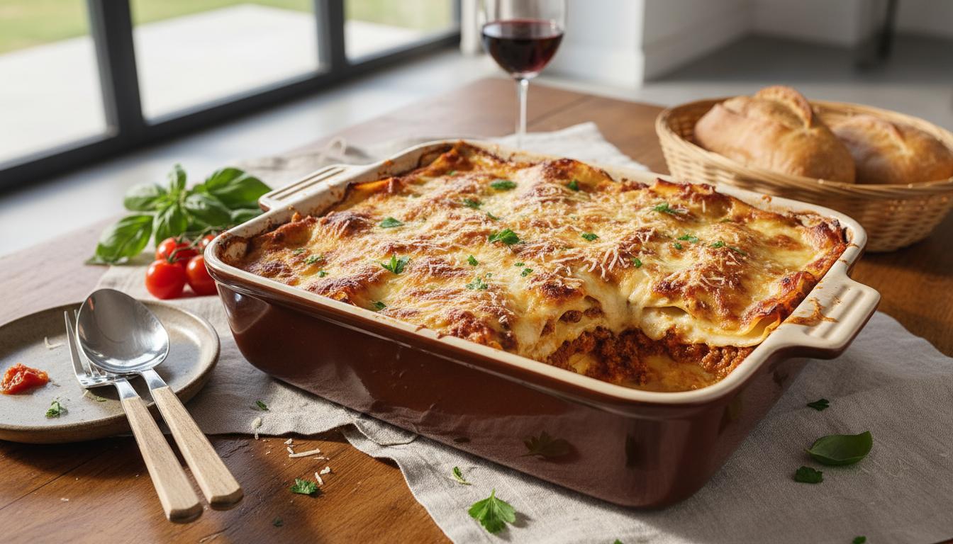 Lasagnes à la Bolognaise Traditionnelle (Format 4 personnes)