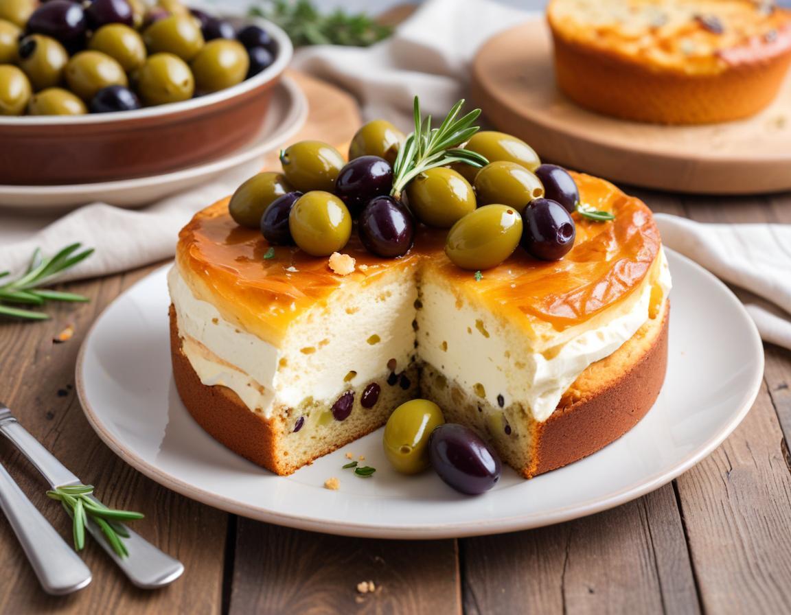 Cake aux Olives et Feta