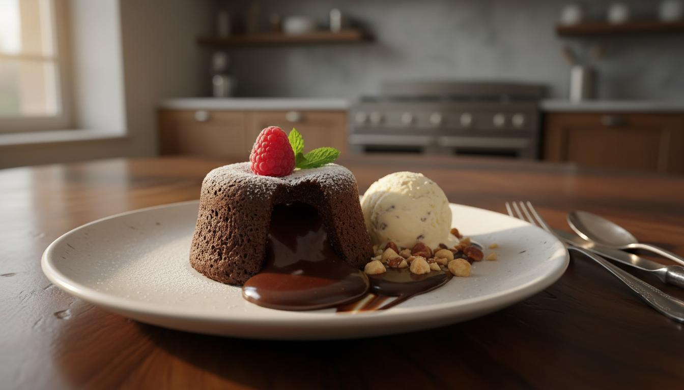 Le Fondant au Chocolat Noir Intense