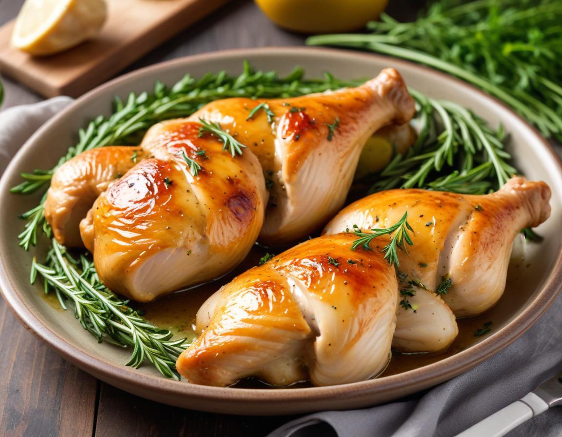 Pilons de Poulet Rôtis aux Herbes