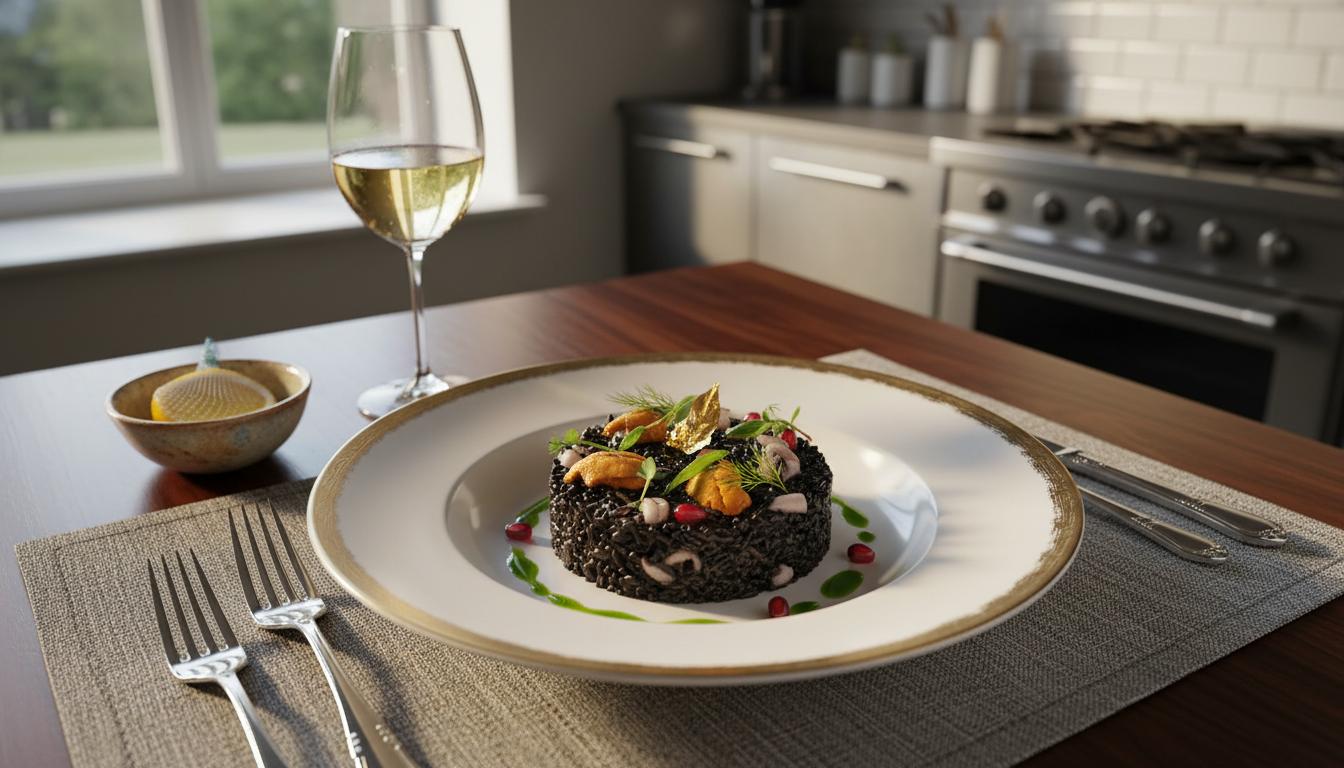 Le Risotto Noir de l'Inconnu