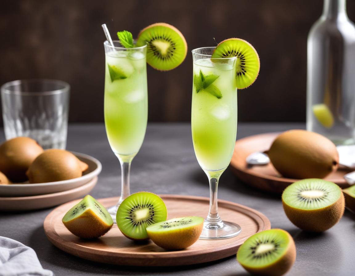 Kiwi Vodka Sparkler
