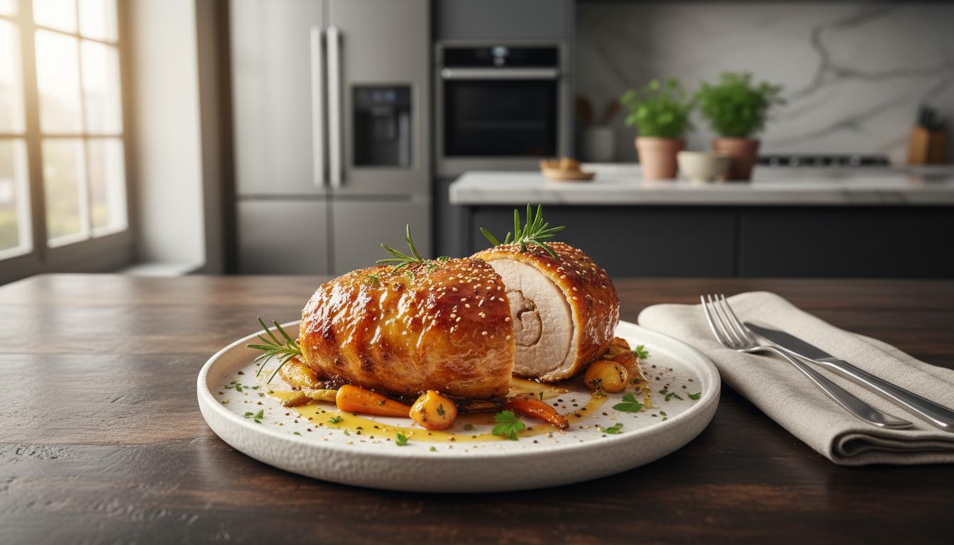 Rouelle de Porc Crousti-Fondante au Miel et Moutarde (Version Cosori Dual Blaze)