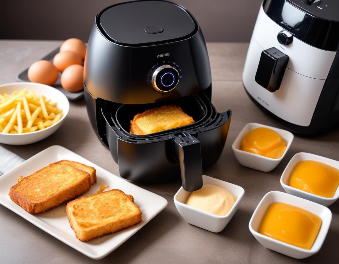 Carrés Croustillants aux Œufs de l'Air Fryer