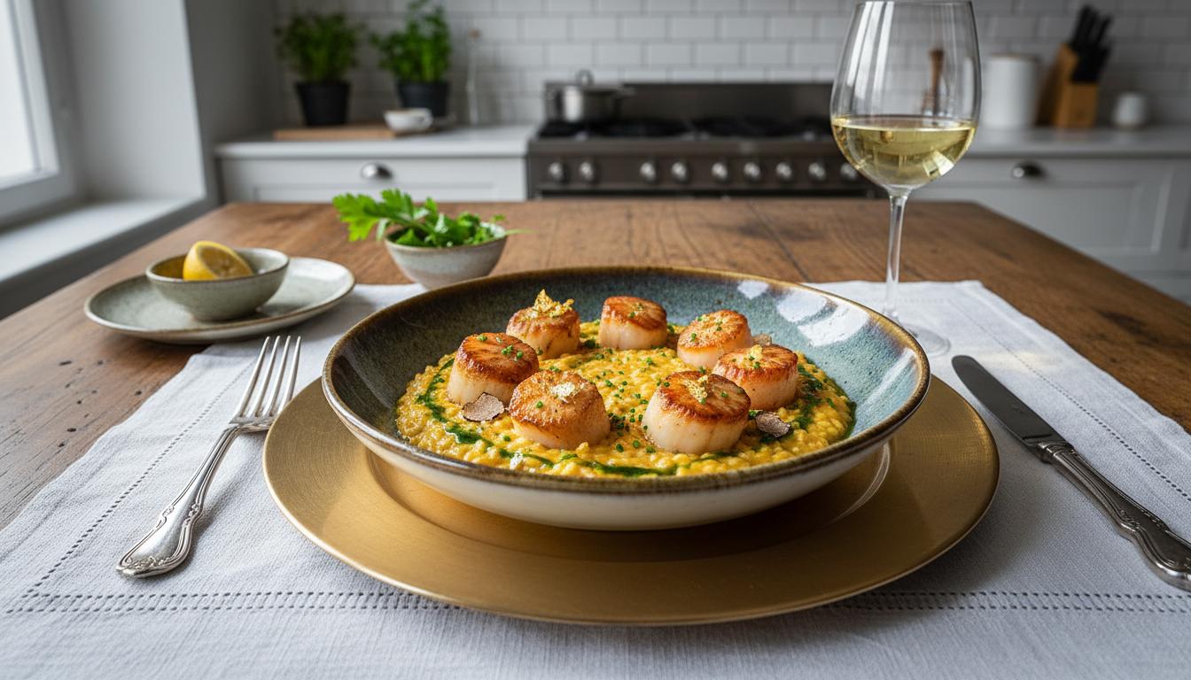 Risotto Alchimie de Saint-Jacques