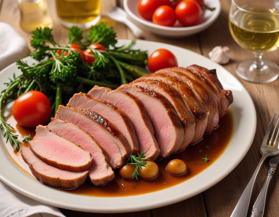 Côtes de Porc Saisies à l'Ail et au Thym