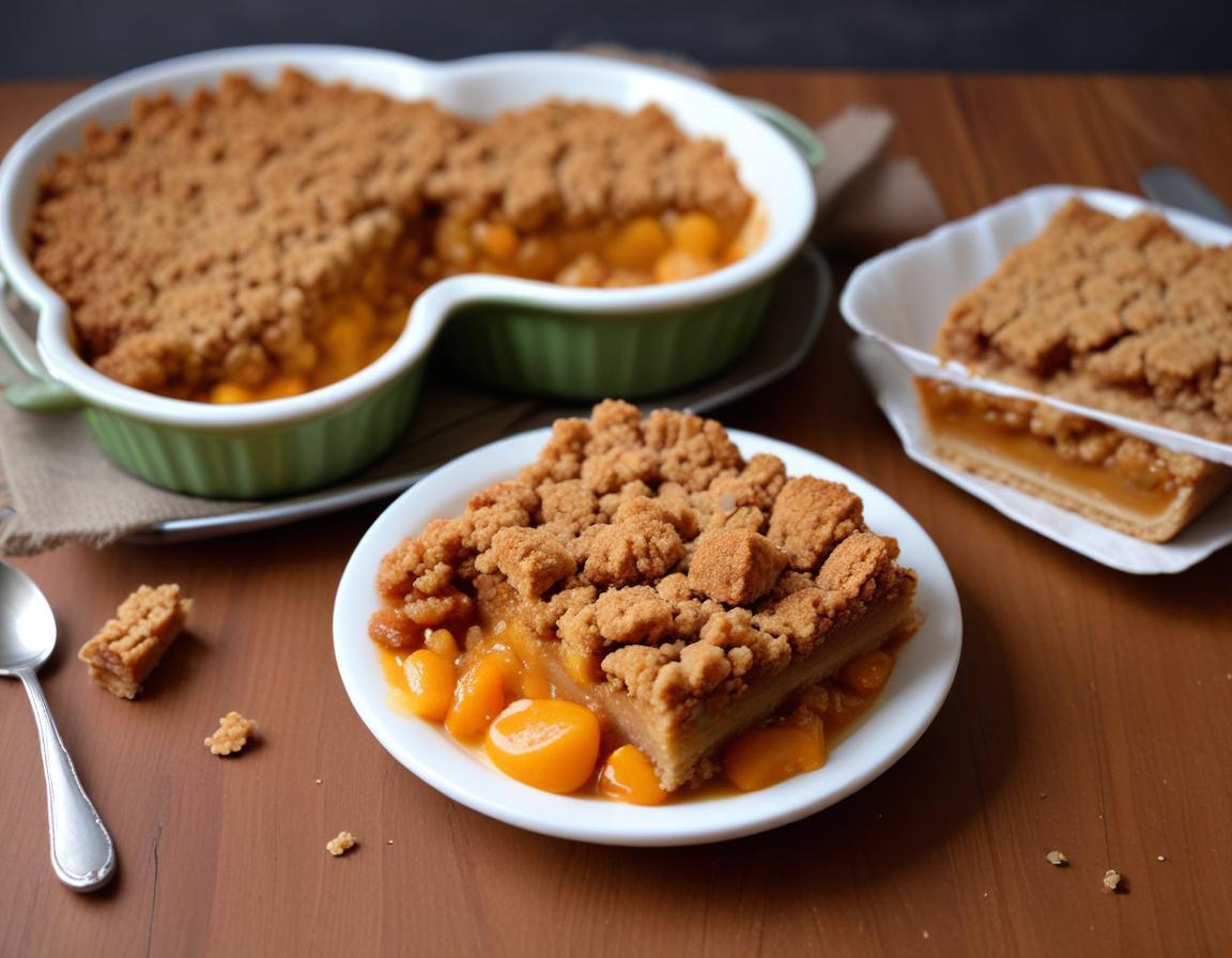 Crumble Douceur d'Hiver Clémentines & Spéculoos