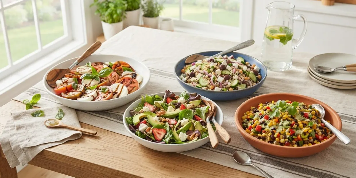 Salades d’été : 10 idées fraîches pour toute la famille