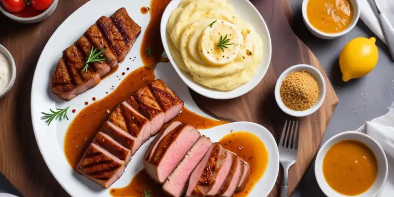 Filets de dinde marinés au yaourt et épices