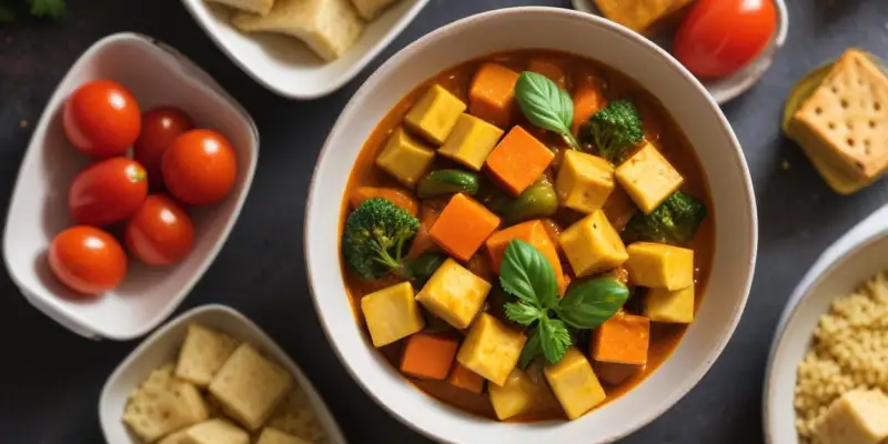 Mini Bricks au Curry de Légumes