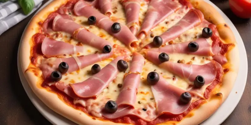 Pizza Classique Jambon Champignons