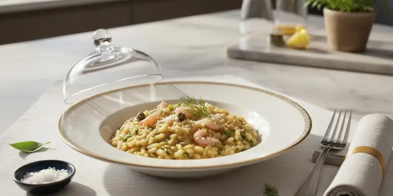 Risotto de la Sélection Royale au Sel de Mer