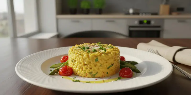 Risotto Logique au Safran