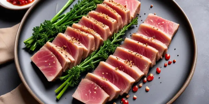 Tataki de Thon Sésame et Soja
