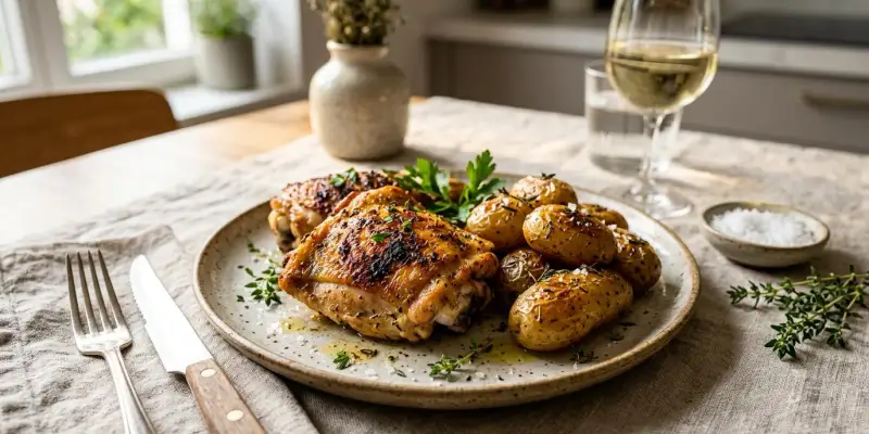 Hauts de Cuisse Croustillants et Grenailles aux Herbes de Provence