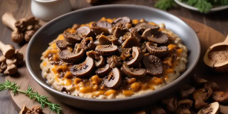 Pintade aux Morilles Crémée