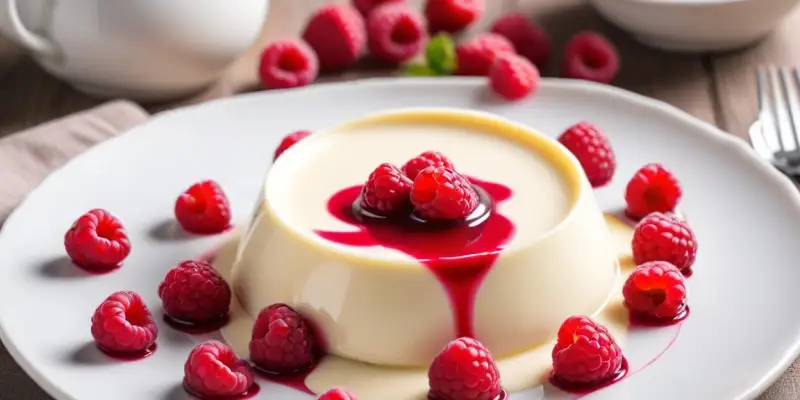 Panna Cotta à la Framboise