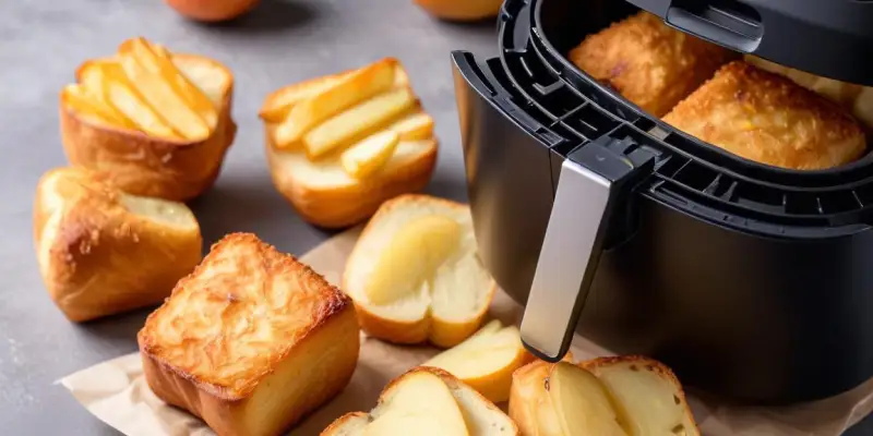 Carrés de Pommes de Terre Croustillants à l'Air Fryer
