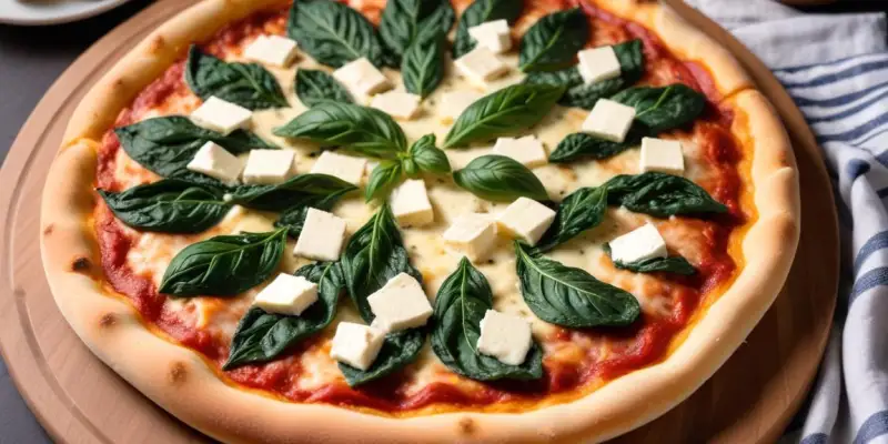 Pizza Épinards Ricotta