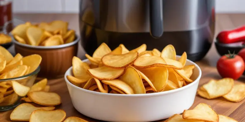 Chips Maison Épicées à l'Airfryer
