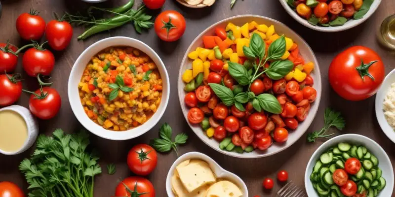 Ragoût Méditerranéen aux Légumes d'Été