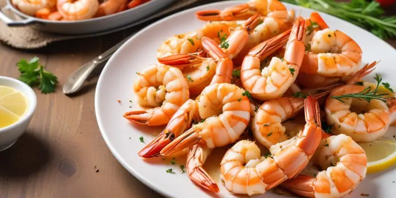 Brochettes de Crevettes Marinées