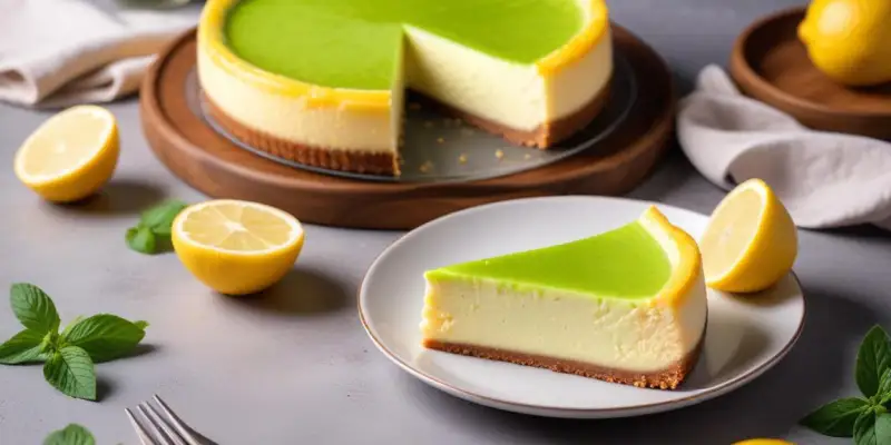 Cheesecake au Citron Vert