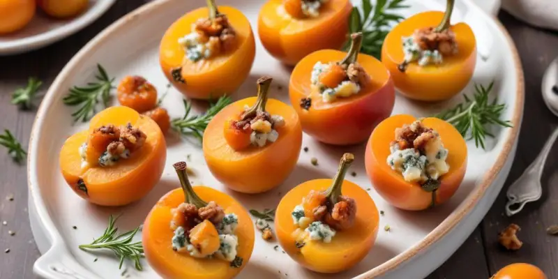 Abricots Secs Farcis au Roquefort