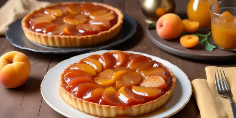 Tarte Tatin aux Abricots Fondants