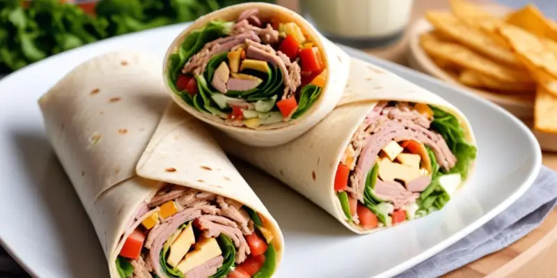 Wraps Express au Thon et Maïs