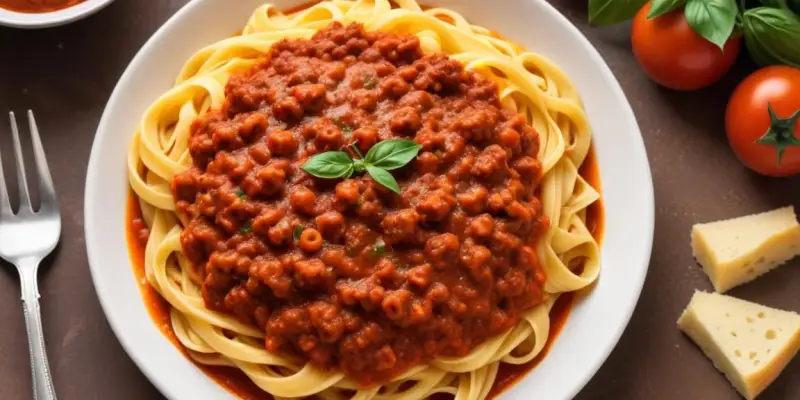 Pâtes Complètes Sauce Bolognaise Maison : Un Classique Réconfortant