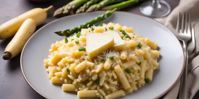 Risotto aux Asperges et Parmesan