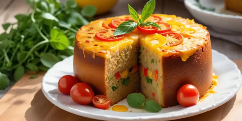 Cake aux légumes du soleil
