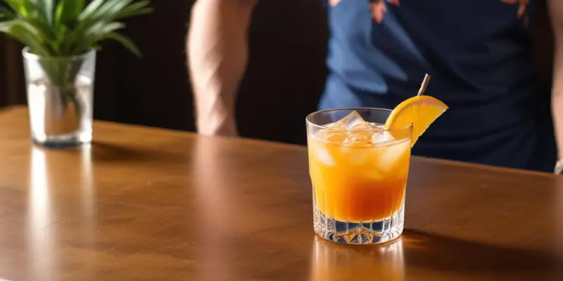 Cocktail Exotique au Rhum