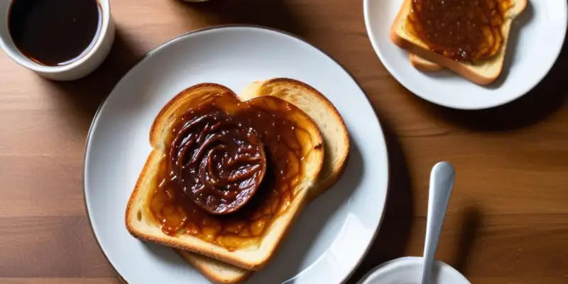 Toast à la Vegemite