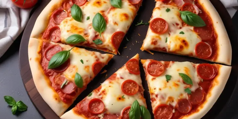 Naan Pizza Méditerranéenne à la Coppa