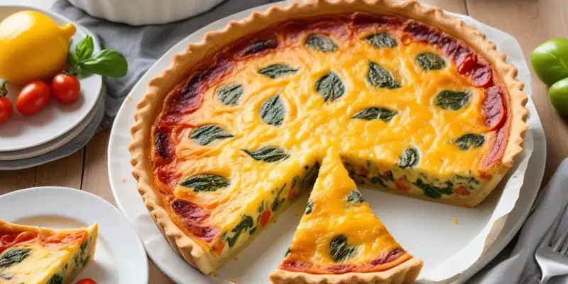 Quiche Estivale aux Légumes du Soleil