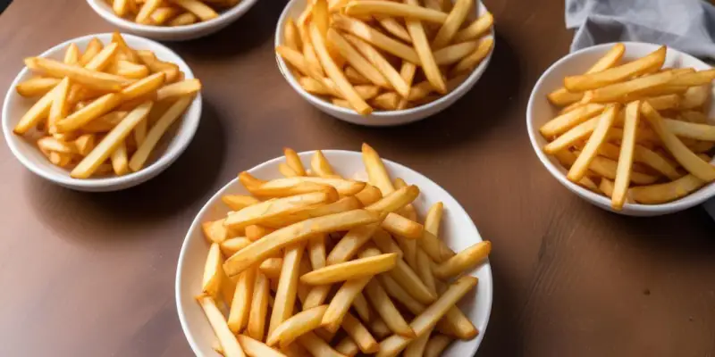 Frites maison croustillantes