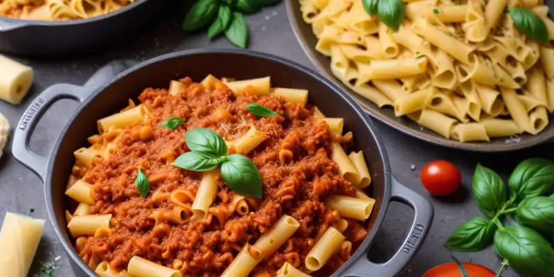 One Pot Pasta Bolognaise Facile
