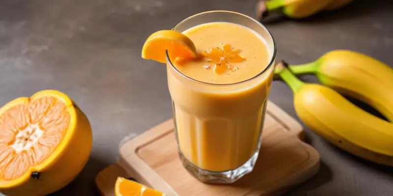 Smoothie Énergisant Clémentine-Banane