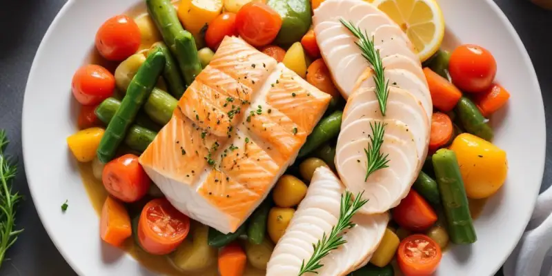Brandade de poisson aux légumes