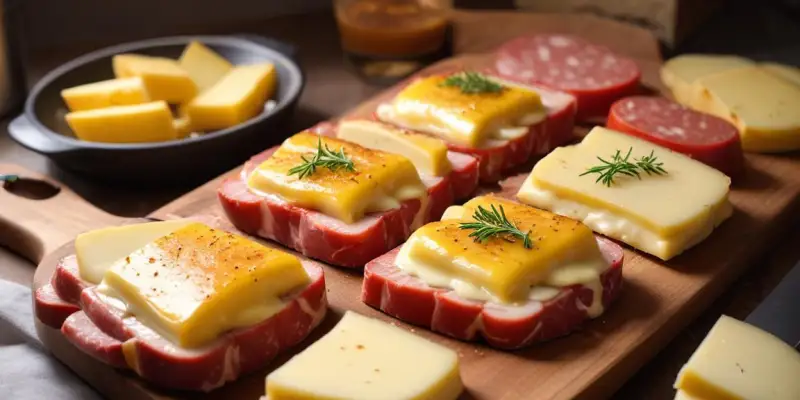 Croustillants de Raclette en Brick