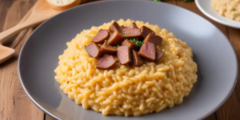 Risotto aux topinambours
